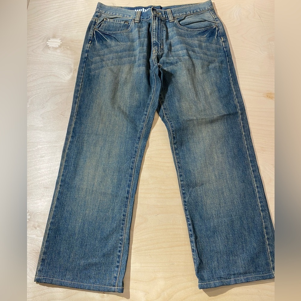 Urban Pipeline Relaxed Straight Jeans 34 x 28 (KW)